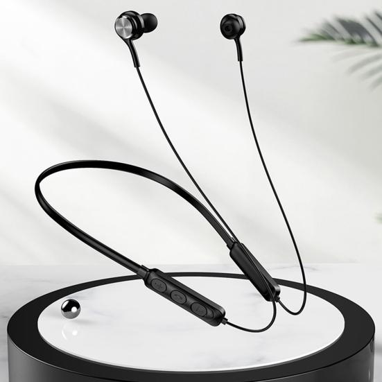 Wireless Earphones Hanging Neck Earbuds Stable Connection Wire Control Ergonomic Bluetooth-compatible Headphones