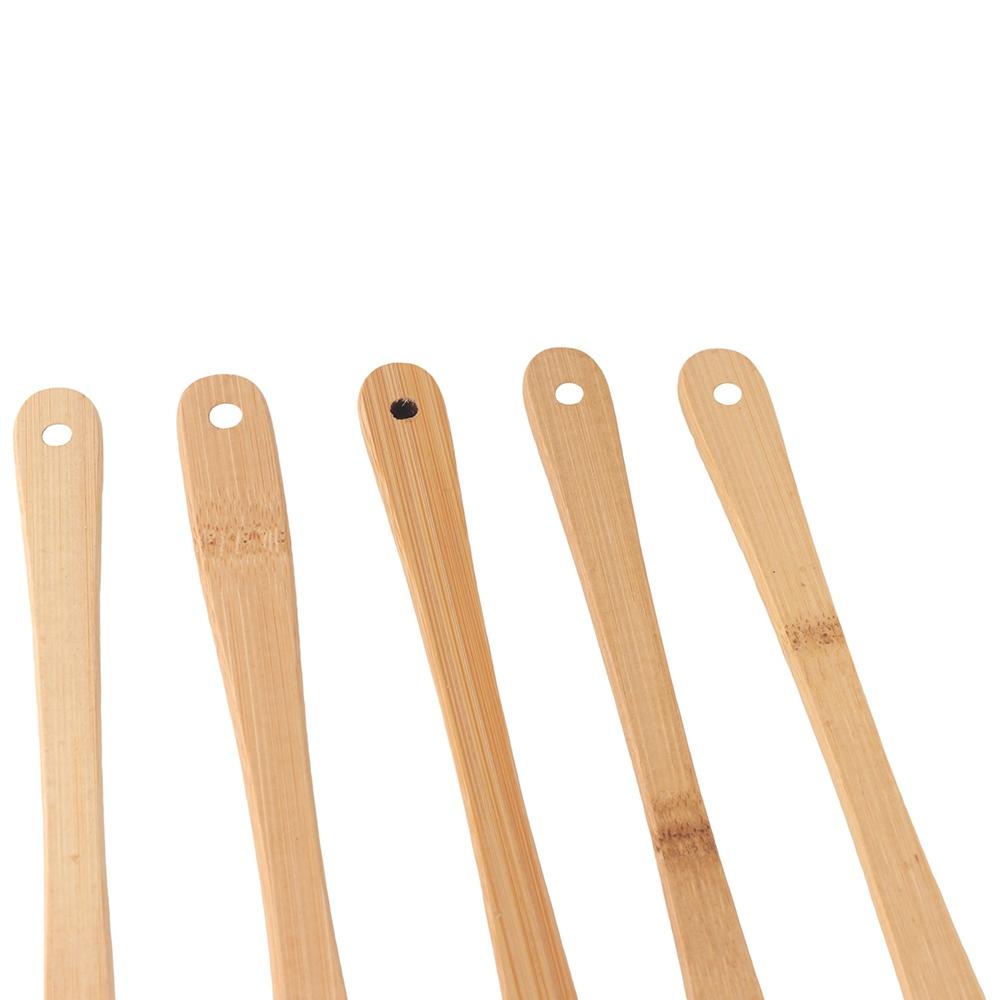 Pastry Mixing Mini Wooden Handle Kicthen Utensils Non-stick Cake Scraper Baking Tools Spatula Brush