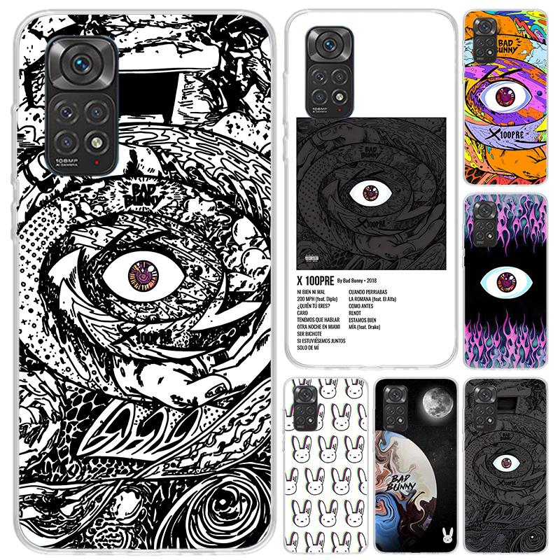 Bad Bunny X100pre Phone Case for Xiaomi Redmi Note 15 14 14S 13 12S 12 Pro 11S 11 Plus 11T 11E 10S Soft Funda Print Shell Redmi