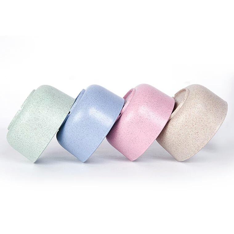 Кухонные принадлежности Чаша из пшеничной соломы Посуда Круглая миска для хлопьев Кухонные принадлежности Бытовая миска для супа, лапши и риса Салатница рамэн