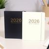 2026 Planner A5 Hardcover Daily Organizer with 12-Month Calendar Goal Tracking And Elastic Closure Productive Daily Agenda Book