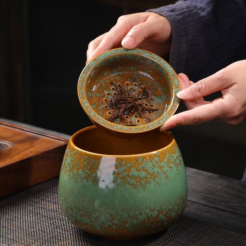 Chaxun Ceramic Tea Wash Basin