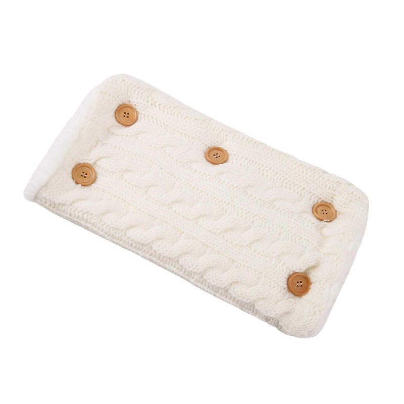 Windproof Infant Pram Mittens Stylish and Practical Stroller Hand Muff Toddlers Pushchair Hand Warmers Baby Cart Part White