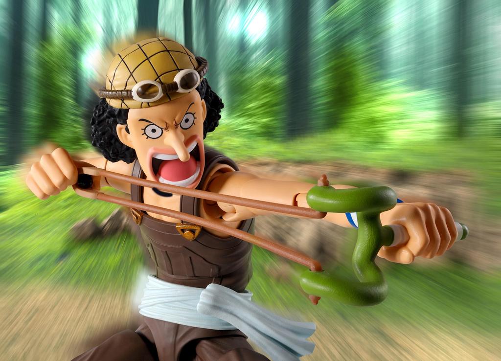 TAMASHII NATIONS ONE PIECE Усопп 145 мм ПВХ АБС Окрашенная Подвижная Фигурка S.H.Figuarts -Рассветное Приключение- Прибл.. &