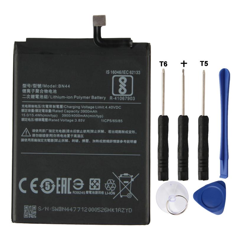 Original High Quality BN44 Battery For Xiaomi Mi Redmi 5 Plus 5.99" 4000mAh