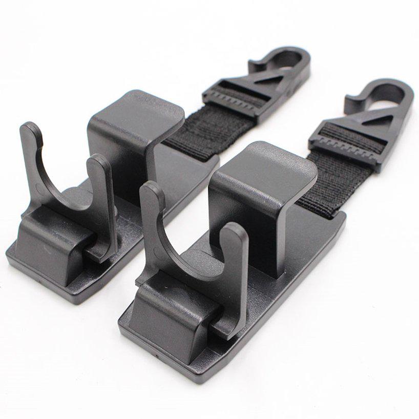 Purse ABS Car Seat Headrest Hook 1/2/4Pcs Grocery Bag Auto Seat Hanger Backseat Holder