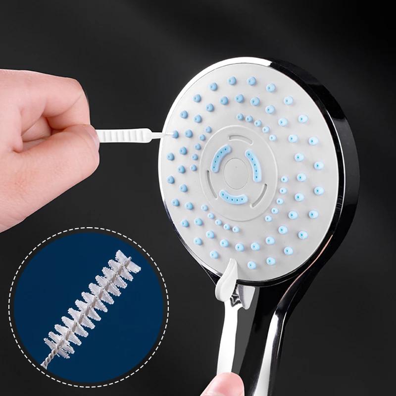 10 шт. Щетка для чистки душевой головки, маленькая щетка, против засорения, инструменты для чистки отверстий мобильного телефона, принадлежности для чистки клавиатуры