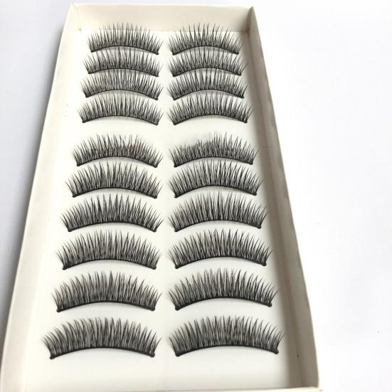 Модные накладные ресницы, мягкий аксессуар полуручной работы для свиданий