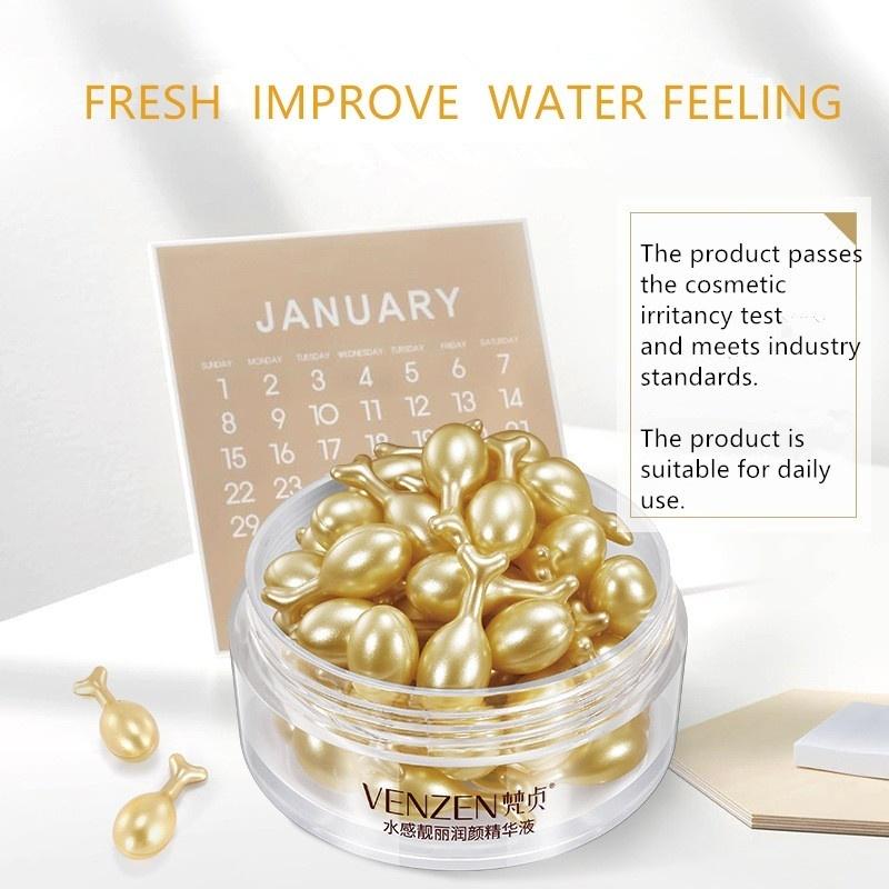 Gold Capsule Essence - Anti-Aging, Whitening, Hydrating Serum for All Skin Types
