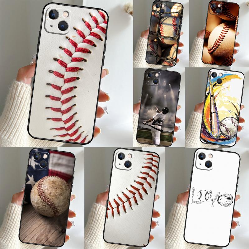 Love Baseball Sport Case For Samsung Galaxy A12 A22 A32 A52 A06 A54 A34 A14 A56 A36 A26 A16 A13 A53 A15 A35 A55