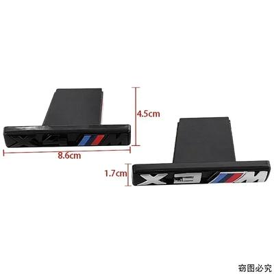 Новая эмблема-наклейка на переднюю решетку автомобиля для M Power X2M X3M X4M X5M X6M F70 E90 E36 E83 F48 G01 F39 Декоративные аксессуары с логотипом