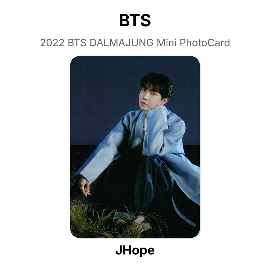 BTS 2022 BTS DALMAJUNG Мини-фотокарточка Официальная фотокарточка