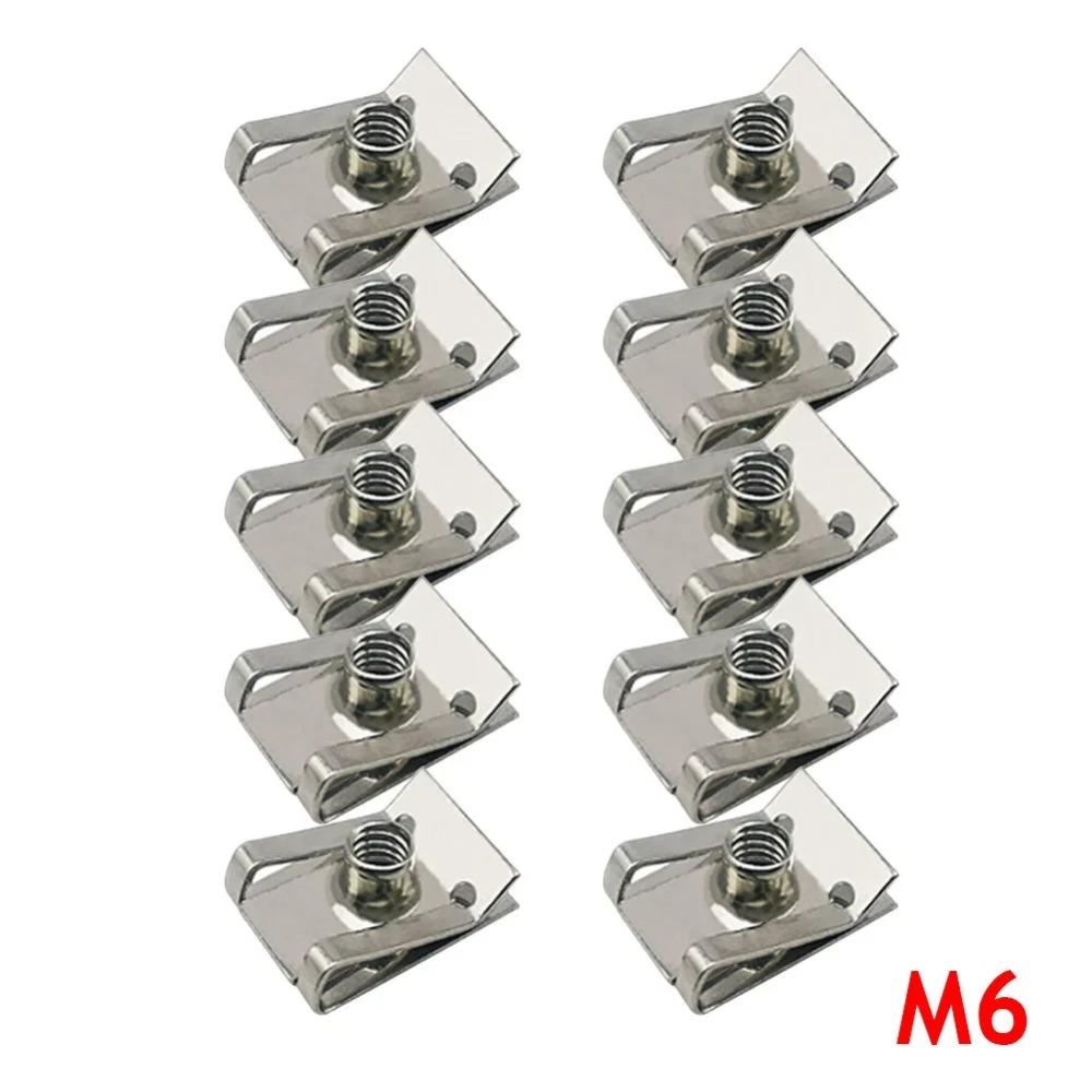 Durable Nut Screws Flat Head Nutsert Cap M 4 - M 8 Threaded Rivet Hardware