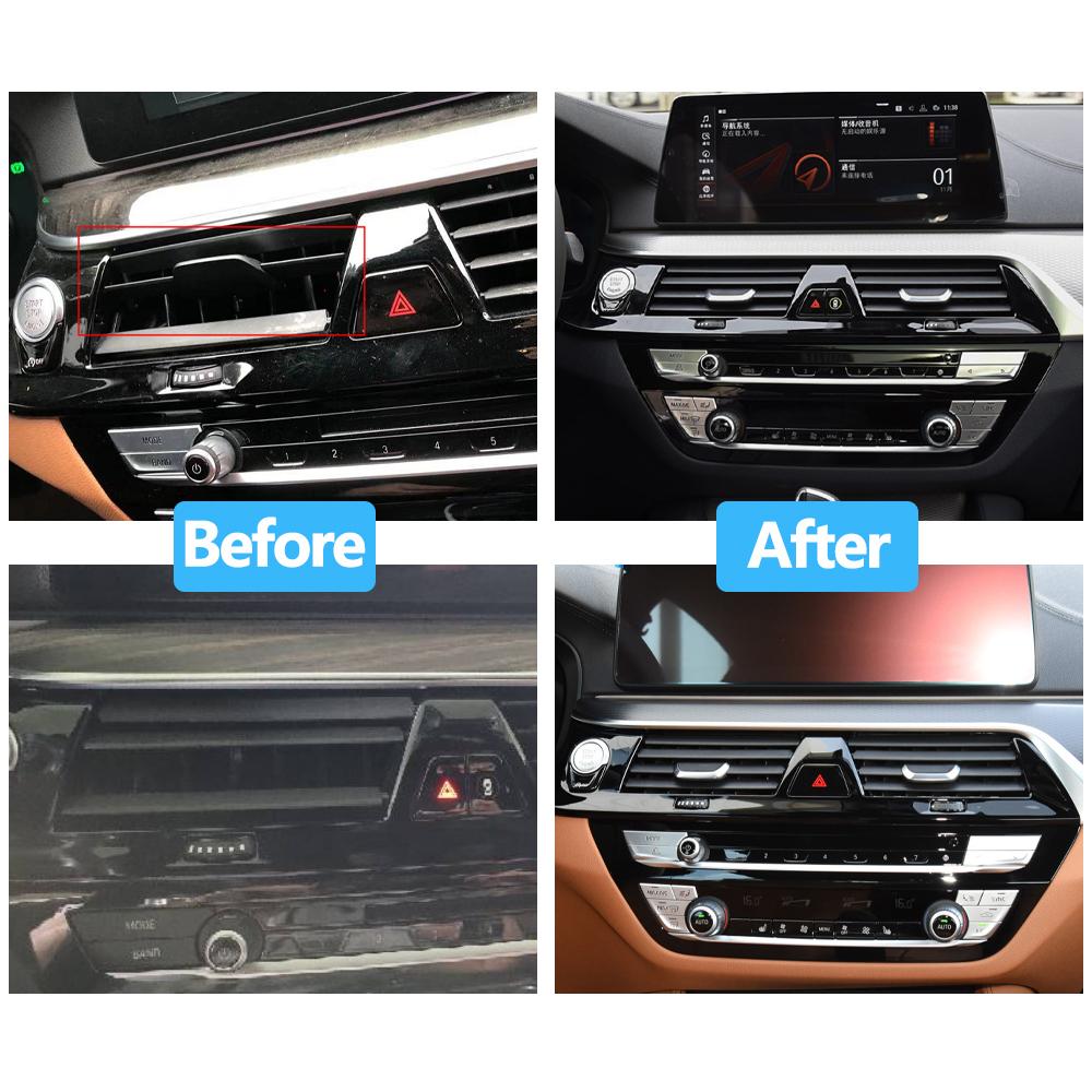 Car Middle Air Vent Outlet Grille AC Vent Slide Clip Repair Kit For BMW 5 Series 5 6GT G30 G31 G32 520d 525i 530i 540i