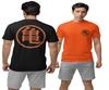 Dragon Ball Сон Гоку Вегета DB Боевой костюм Оранжевый Аниме Мужская Био Футболка