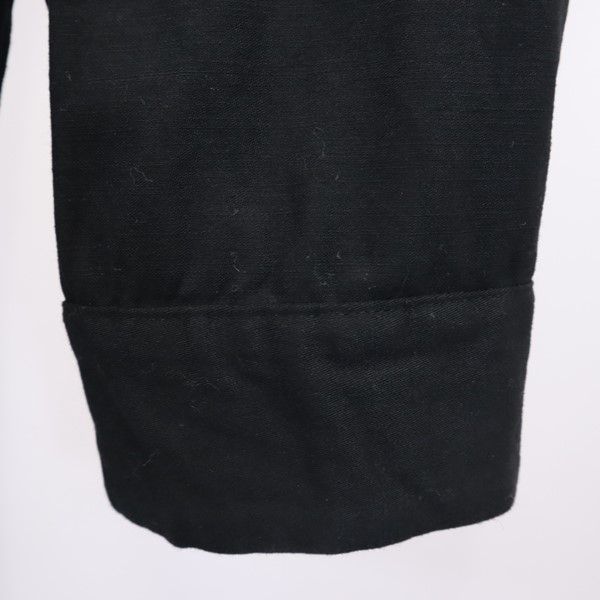 NOUDO сделано в Японии Пальто-воротник из нержавеющей стали черное Полубортная спинка Мужское Б/У