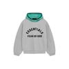 Fear of God Нейлоновая флисовая толстовка Essentials Светло-серый вереск/мятный лист Мужские топы 202SP244316F