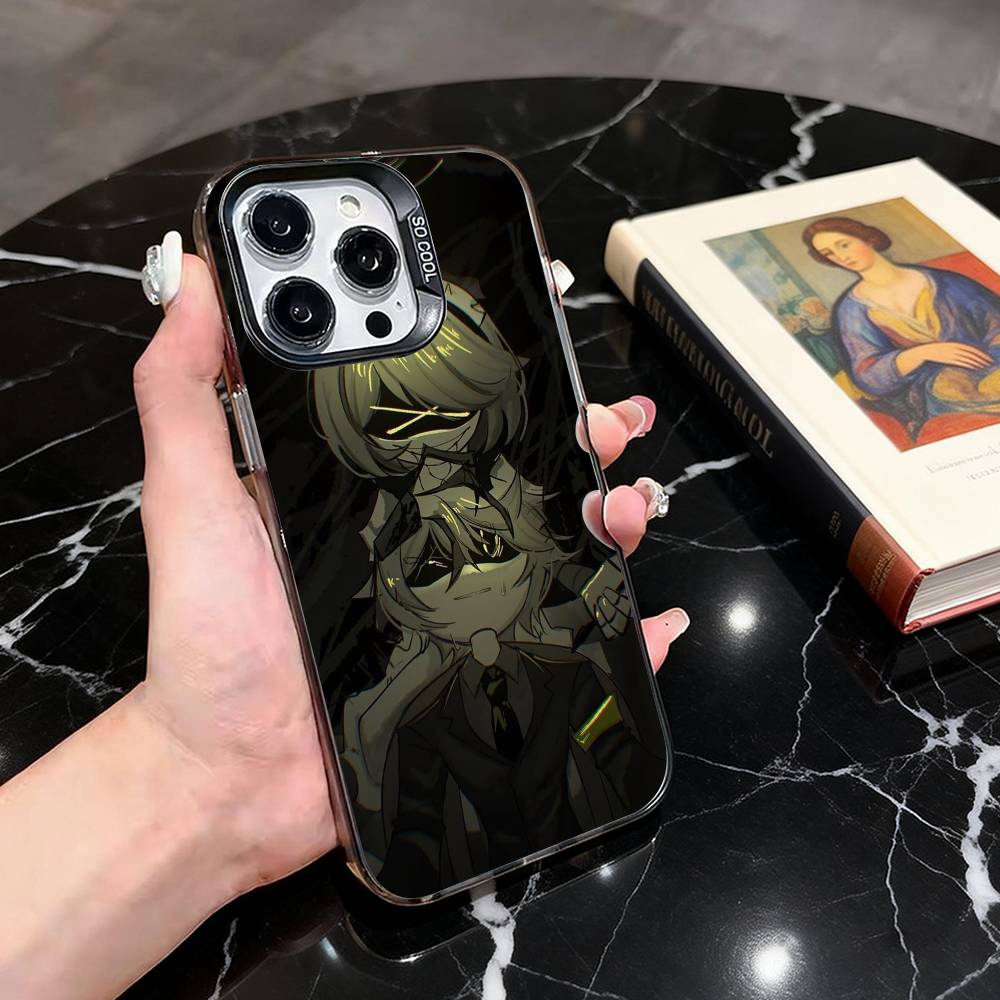 Murder Drones Anime Phone Case For iPhone 17,16,15,14,13,12,11 Plus,Pro Max,XS,Colorful Silver Black Cover