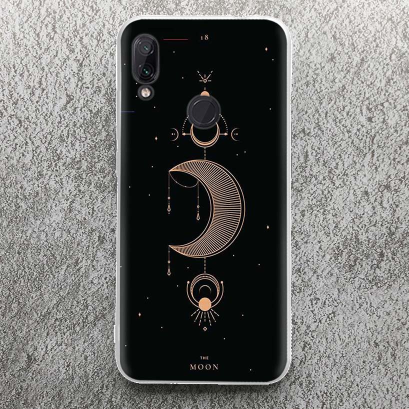 Чехол для телефона 'Тайна Луны Тотем Ведьмы' для Xiaomi Redmi 9 9A 9C 9T 10 10A 10C 12 12C 8 8A 7 7A 6 6A S2 K20 K40 Pro Мягкий Силикон C