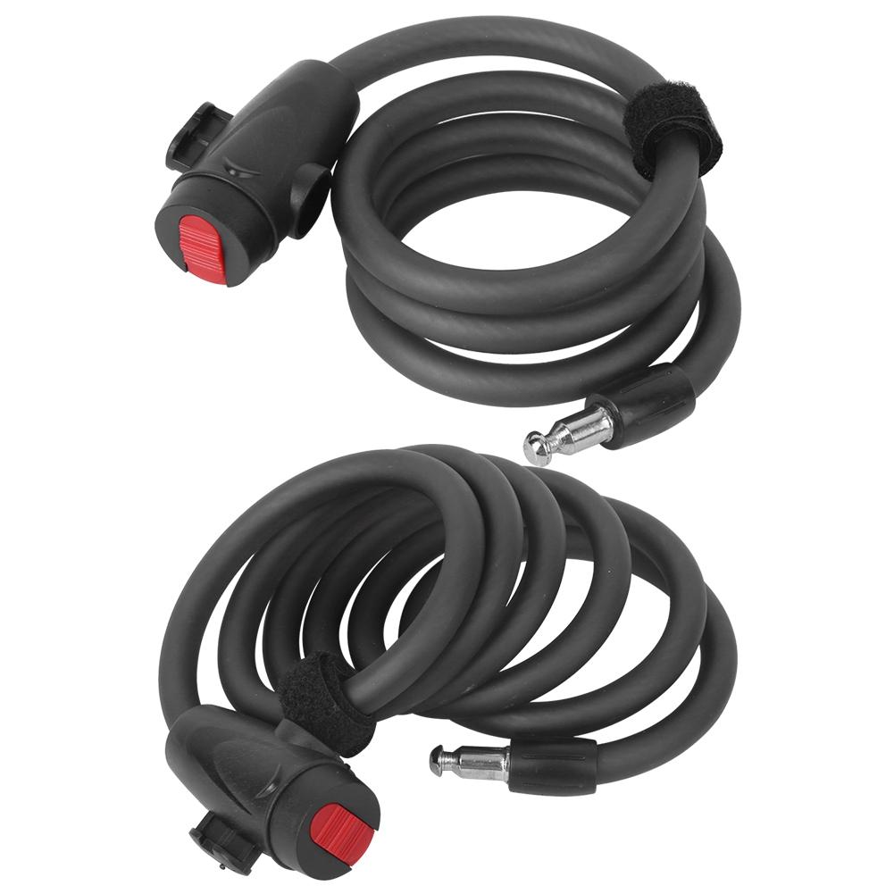 Wheelup Высокопрочный стальной трос Mountain Anti Theft Lock Безопасный велосипедный аксессуар