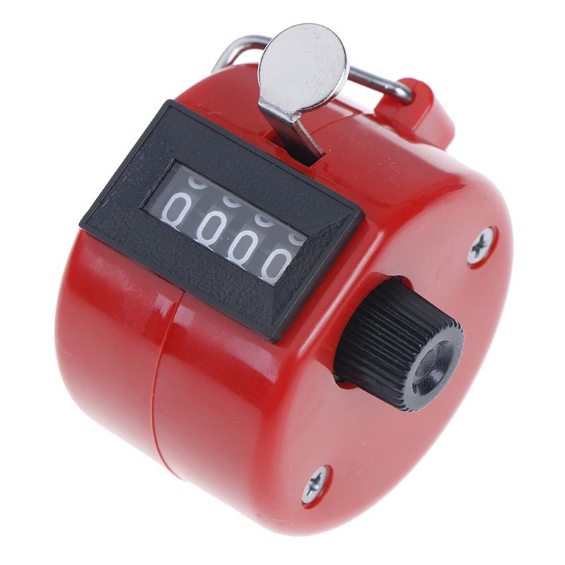 1 шт. 4-значный ручной счетчик для гольфа с цифровым кликером