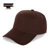 Five-Panel Wool Baseball Cap with Hard Top and Sunshade