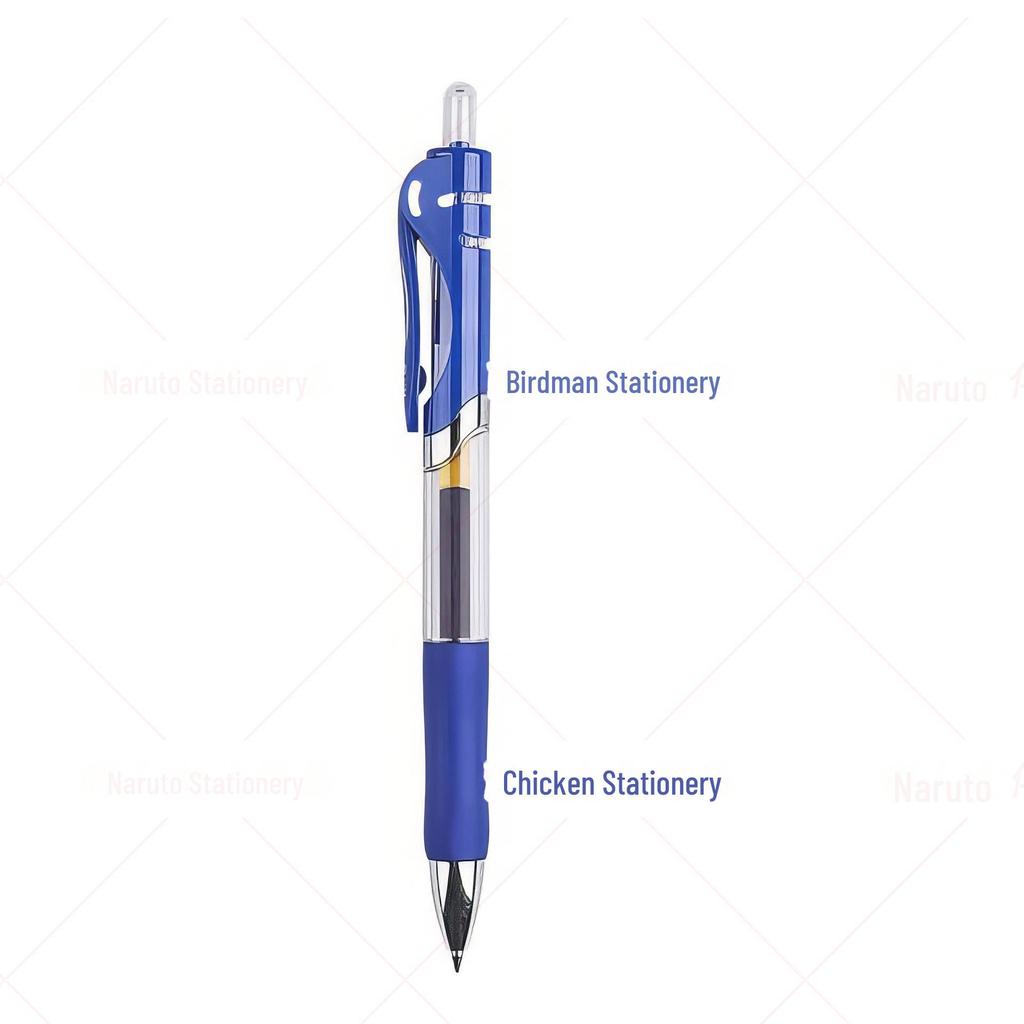 Spot Click 0.5mm High-Value Signature Pen - Large Capacity Student & Office Neutral Pen K35