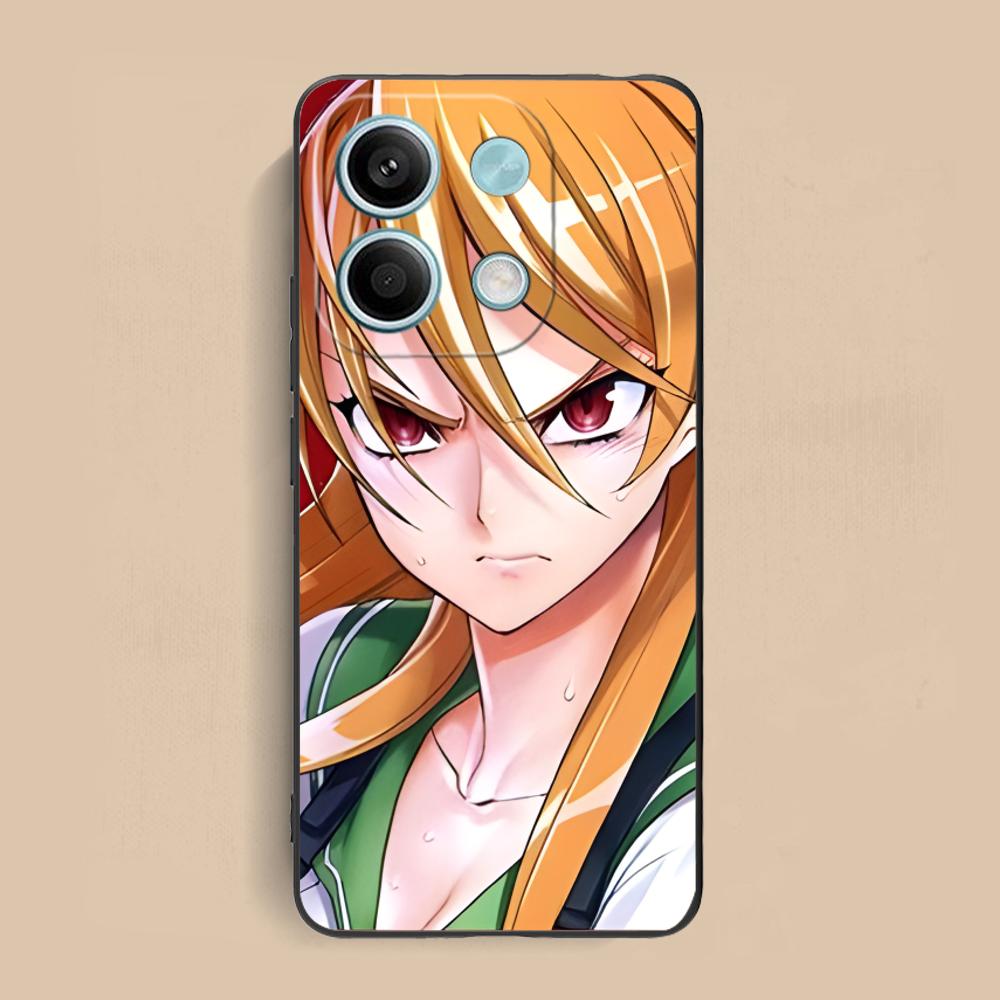 Чехол для телефона Highschool Rei Miyamoto для Xiaomi Redmi Note 14 13 12 11 S Pro Plus 4G 5G Цветная печать Чехол Роскошные мобильные телефоны
