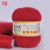 Soft Mink Velvet Wool Yarn for Knitting Long Plush Wool Cashmere Crochet Yarn Handmade Knitting Scarf Sweater For Fall Winter