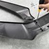 Front Bumper Lip Spoiler Splitter Diffuser Retrofit For Ford Fiesta MK8 ST ST-line 2017-2021 Pre-Facelift Bodykits Tuning
