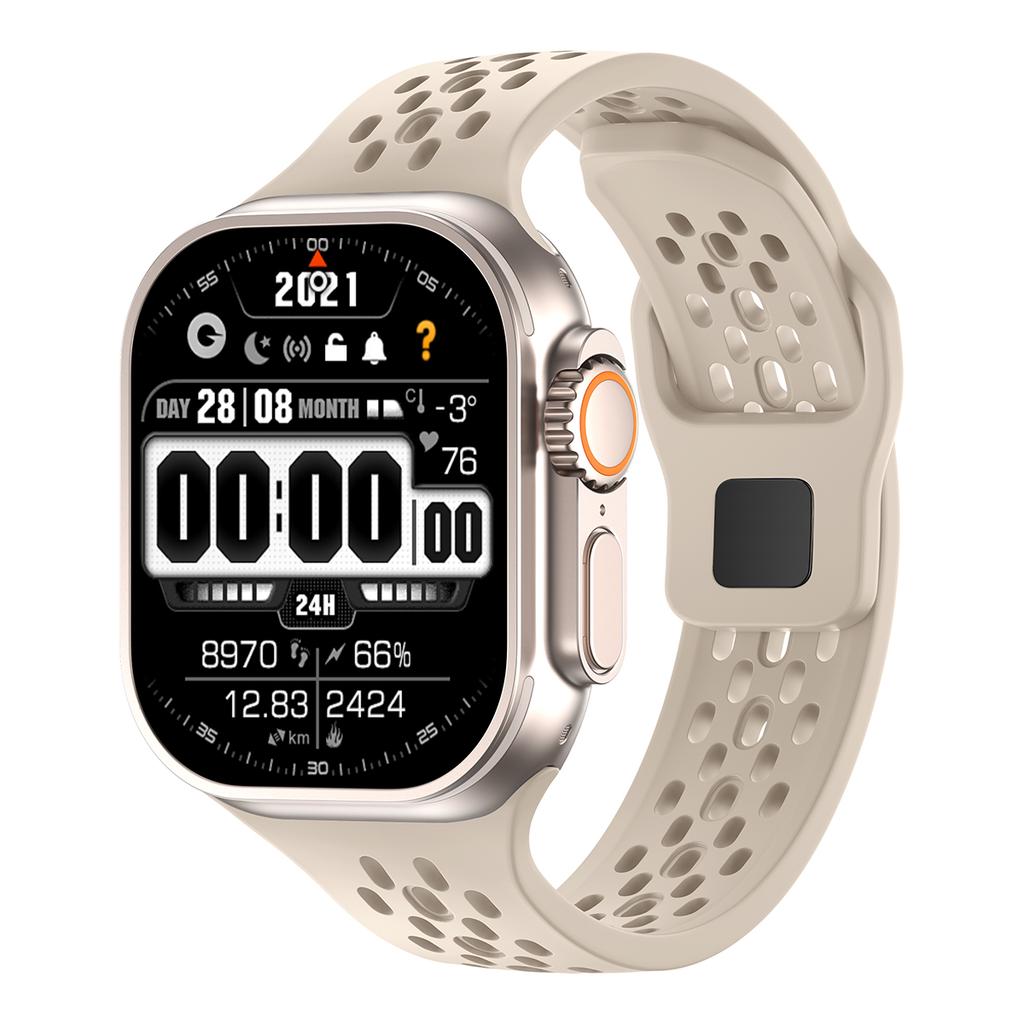 ГОРЯЧИЙ Силиконовый ремешок Для Apple watch Ремешок 45 41мм 44мм 49 40мм 38 42мм 46 браслет correa iwatch Серия 11 10 9 8 7 6 5 3 SE Ultra