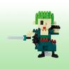 Nanoblock One Piece Zoro, Korean Popular Bandai
