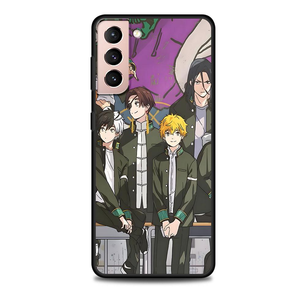 WIND BREAKER Case for Samsung Galaxy S23 S10e S10 S21 FE S22 S9 S24 Ultra S20 Plus Soft Black TPU Phone Cover Bumper