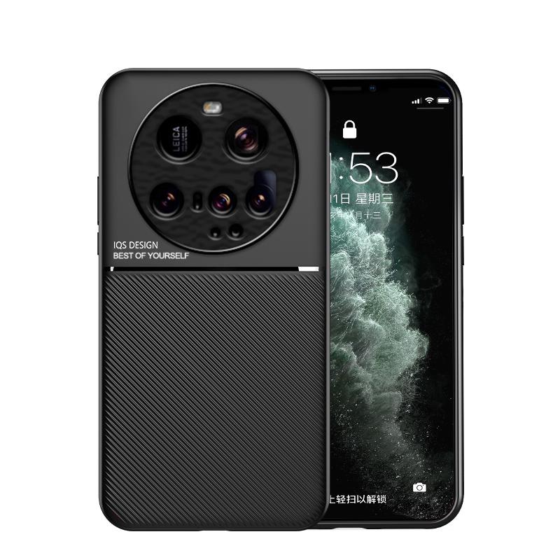 Для Xiaomi 15 Ultra Чехол Для Xiaomi 14 Ultra Mi 14 15 Pro 14T 15T Pro Магнитный Держатель для Автомобиля Кожаный Силиконовый Ударопрочный Чехол