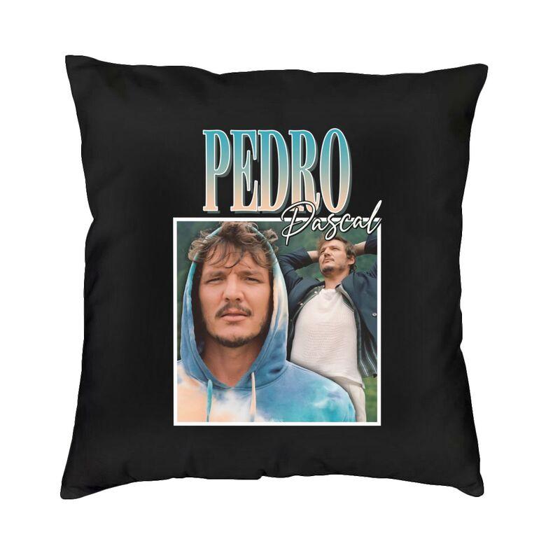 Custom Modern Pedro Pascal Ultimate Collage Fan Art Sofa Cushion Cover Soft Pillow Case Home Decorative