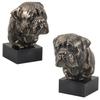Bullmastiff - Dog Statue, Bust On Stone Base, Sculpture, Trophy for Dog Show by Brand