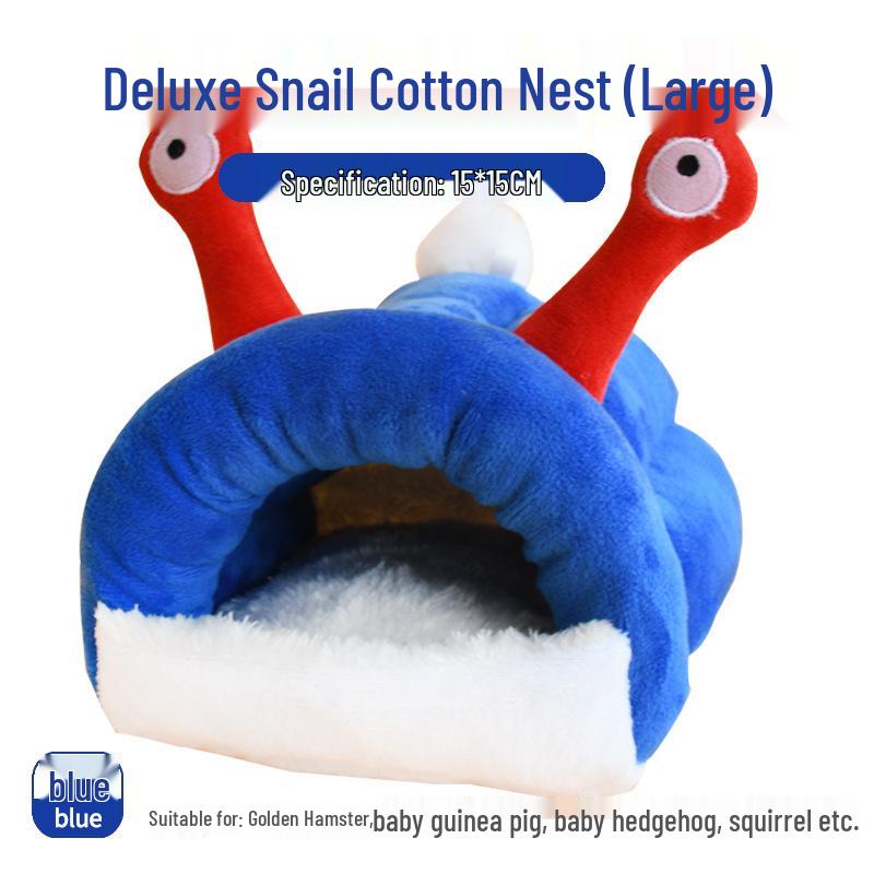 Зимнее теплое хлопковое гнездо для маленьких питомцев: Хомяки, Шиншиллы, Ежи, Белки и Кролики