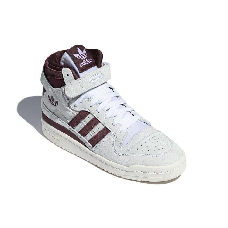 Adidas Originals Forum 84 High 'Gray Red' Women's (Unisex) Skate Shoes GY0825