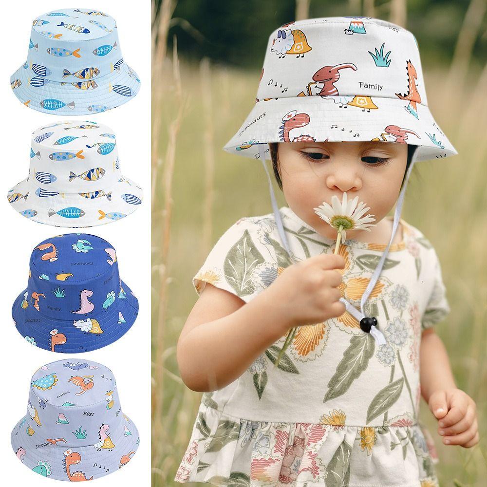 Портативная кепка для девочек и мальчиков с защитой от ультрафиолета, широкими полями, пляжная кепка, кепка рыбака, шляпа-ведро, шляпа от солнца