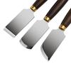 Professional Leather Cutter Paring Knife Leather Skiving Thinning Knife Cut Steel Wood Handle DIY Handmade Tool