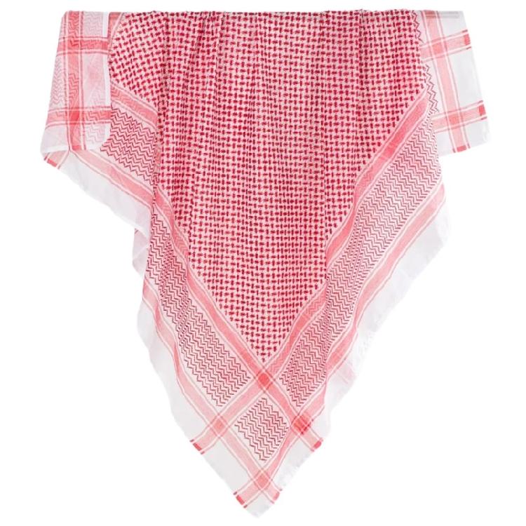 Пустынный платок шемаг Высоко впитывающий Арабский головной платок Традиционная куфия Бандана Взрослая повязка на голову Арабский платок Покрытие для головы