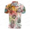Men's Golf Shirt Polo T-Shirt Sports Clothing Short-sleeved Top Breathable