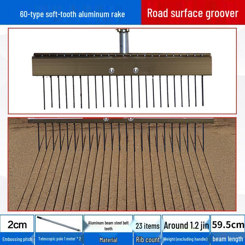 Concrete Pavement Texturizer and Anti-Slip Groover Roller Machine