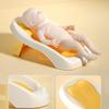 Foldable Baby Bath Seat - Non-Slip Pp Shower Net Support, Ergonomic Backrest Design, Easy-Clean Christmas Gift For Toddlers
