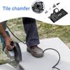 Инструмент для снятия фаски с плитки Керамический плиткорез Угловая шлифовальная машина Насадка для резки Кронштейн для резки плитки, дерева и камня