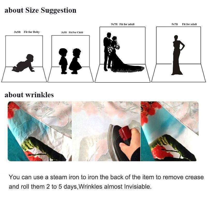 3x5ft Vintage Tie Dye Abstract Photography Background Multi-Color Painted Photo Backdrop