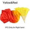 1.5M Creative Dance Silk Veils Fan Performance Props Synthetic Fiber Bamboo Folding Fans Colorful
