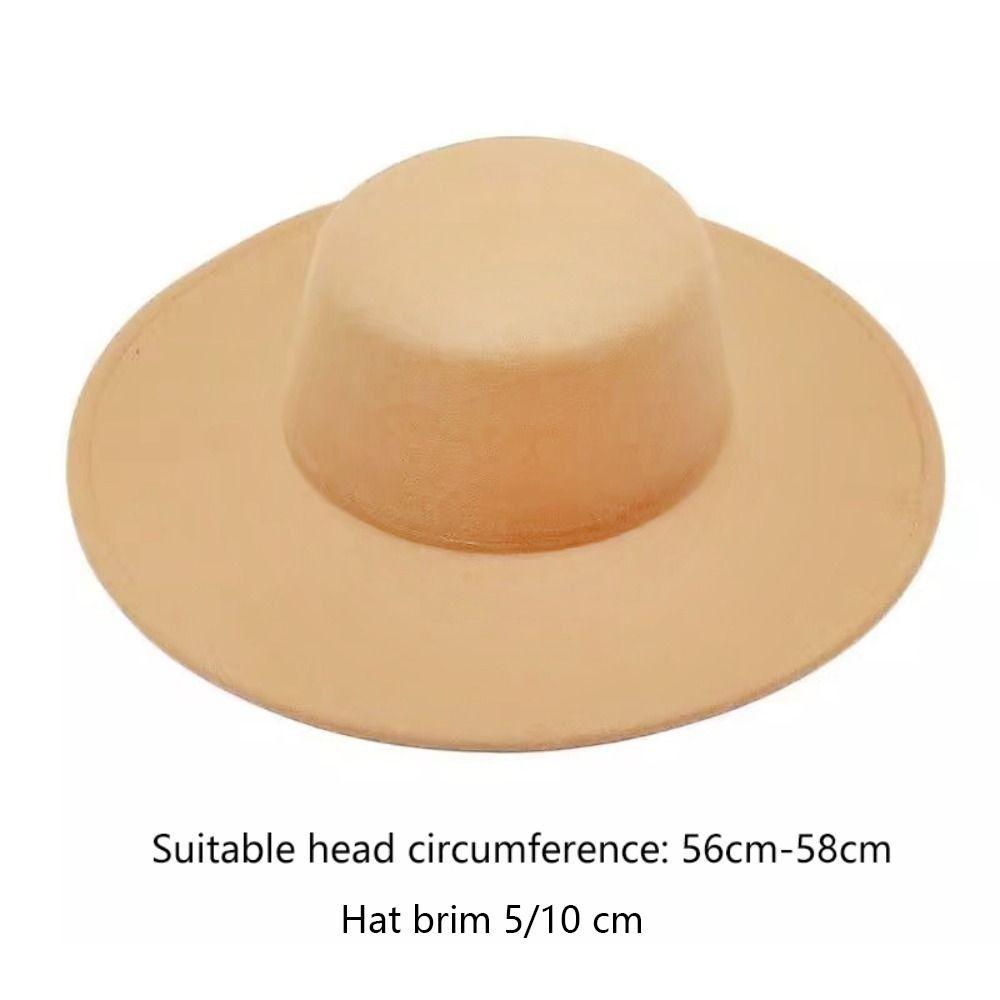 Ретро Фетровая Шляпа Стиль Хепберн Плосковерхая Кепка Элегантная Панама Церковная