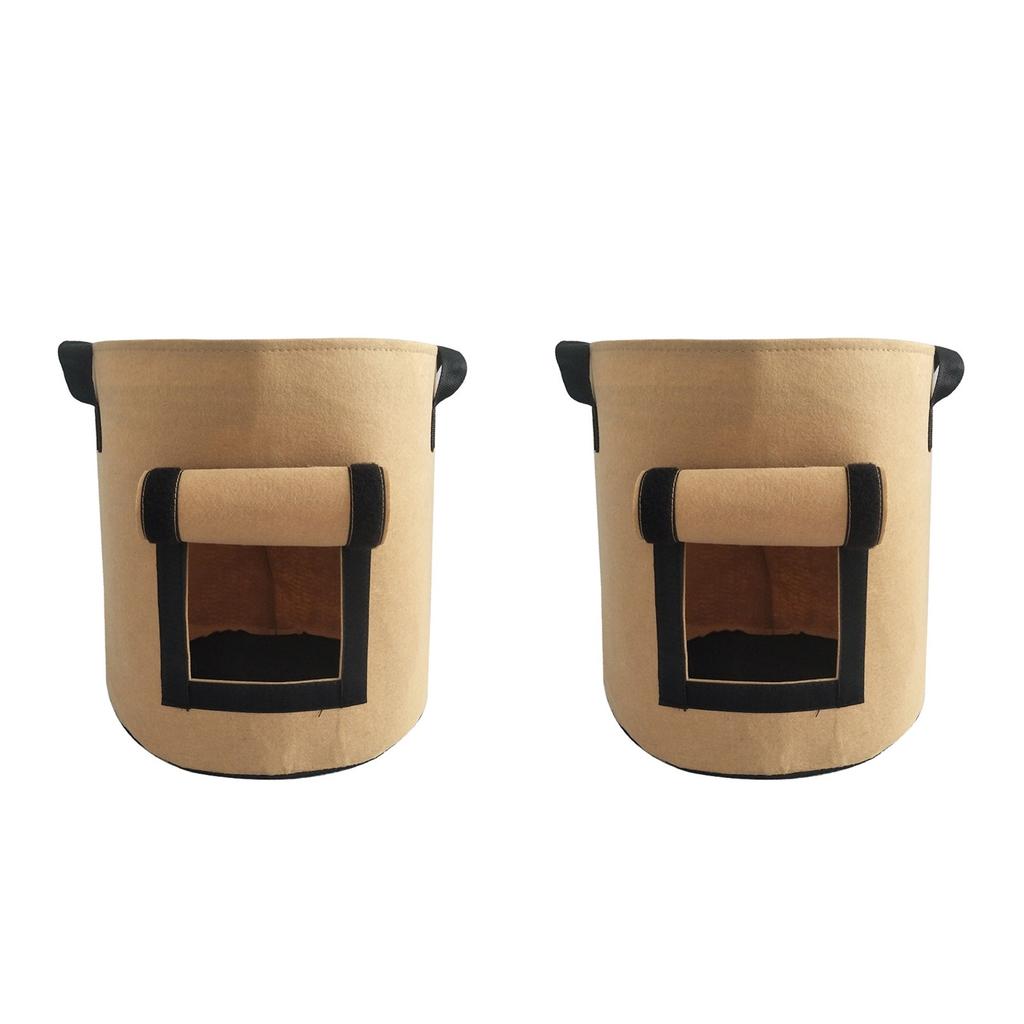 Мешки для растений, нетканый тканевый горшок, садоводство, овощной, картофельный мешок для рассады