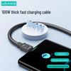 Кабель USB Type-C для сверхбыстрой зарядки USAMS PD 100 Вт для Apple 15 и Huawei